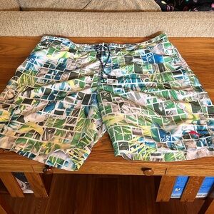 Tommy Bahama Swim Trunks. Worn once   Like new.